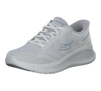 Skechers Zapatillas Slip InsSneaker para Hombre 216375, Tela sintética Blanca y Gris, 44 EU