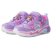 Skechers Zapatillas Snuggle Sneaks-Skech Squad para niña, Lavender/Multi, 32 EU