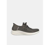 Skechers Zapatillas Sport Slip-ins Ultra Flex 3.0 de mujer tipo calcetín bajas. Verde 40