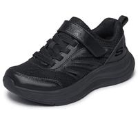 Skechers Zapatillas Streamline para niña, Color Negro, sintético/Ribete, Talla 12.5