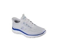 Skechers Zapatillas Summits Top Rate para hombre, azul grisáceo, 47.5 EU