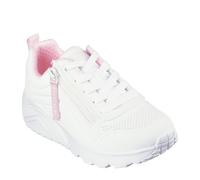 Skechers Street Girls, Zapatillas Unisex niños, White Synthetic Trim, 36 EU