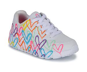 Skechers Zapatillas UNO LITE - GOLDCROWN SPREAD THE LOVE in Blanco 27