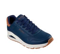 Skechers Zapatillas para Hombre, Azul Marino, 45 EU