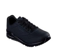 Skechers Work Relaxed Fit Uno SR Sutal, Zapatillas Hombre, Negro, 45 EU