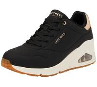 Skechers Zapatillas UNO Wedge Hi Steps 177520BLK, Negro, 36 EU