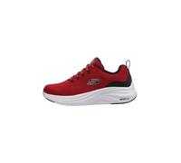 Skechers Vapor Foam, Zapatillas Hombre, Malla roja sintética con Ribete Negro, 43 EU