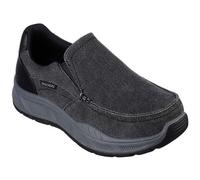 Skechers Zapato de trabajo Flex Advantage Sr Mcallen-m para hombre, Negro-Gris, 44 EU