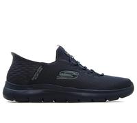 Skechers - Zapato Deportivo Casual,Cordones elásticos,Suela de Goma,Sneakers,Zapatillas Deportivas,Bambas para: Hombre Color: Negro 10 Piezas Talla:39