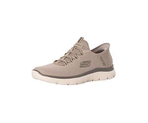 Skechers - Zapato Deportivo Casual de Rejilla, con Cordones elásticos y Suela de Goma,Tela,caladas, para: Hombre
