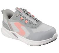 Skechers Zapato deportivo deportivo con cordones elásticos para mujer, manos libres, carbix, industrial, gycl, 36.5 EU