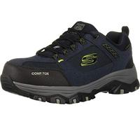 Skechers Zapato para construcción Greetah para Hombre, Marino, 45.5 EU