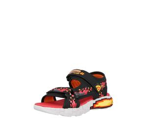 SKECHERS Zapatos abiertos 'MEGA SPLASH' amarillo / naranja / rojo / negro 35 amarillo / naranja / rojo / negro