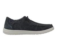 Skechers- Zapatos Casuales con Cordones para Hombres- Shoes- Hombre- Azul- 45 EU- Zapatos Casuales con Cordones para Hombres