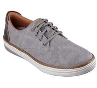 Skechers Zapatos Casuales Hyland Ratner para Hombre, Taupe Canvas, 41.5 EU