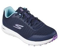 Skechers Zapatos de Golf Impermeables para Mujer 2022 Go Golf MAX Fairway 3 sin Pinchos, Navy/Multicolor, 38 EU