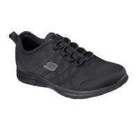 Skechers - Zapatos de Seguridad Ghenter Srelt Atado Elástico, Slip-on para Muje
