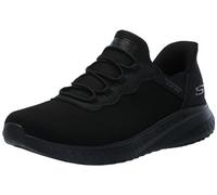 Skechers Zapatos de Trabajo para Mujer, Manos Libres, sin Cordones, Squad Chaos Sr-Jasul Food Service, Negro -, 37.5 EU