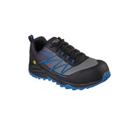 Skechers Zapatos De Trabajo PUXAL Para Hombre Zapatillas 200046EC Negro Azul