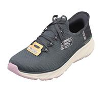 Skechers Zapatos Edgeride para Mujer, Borde de Lavanda de Punto Azul Marino, 38 EU