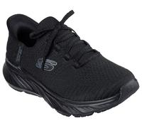 Skechers Zapatillas Edgeride Impression para mujer, ribete de punto negro, 37 EU