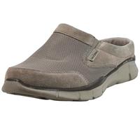 Skechers Zapatos Equalizer Coast to Coast para hombre, gris topo, 42 EU
