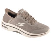 Skechers Zapatillas para hombre con manos libres Go Walk Arch Fit 2.0 Simplicity 2, marrón, 44.5 EU