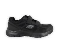 Skechers Flex Advantage Fortner - Zapatillas con correa para hombre, Negro , 42.5 EU