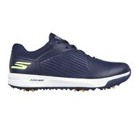 Skechers Zapatos Hombre Golf Elite Vortex, Zapatillas, Navy Synthetic Lime Trim, 43 EU