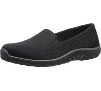 Skechers Zapatos planos Reggae Fest Willows para mujer, negro (Malla Negra), 38.5 EU