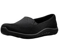 Skechers Zapatos planos Reggae Fest Willows para mujer, negro (Malla Negra), 38.5 EU