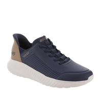 Skechers Zapatos sin Cordones con Las Manos Libres Bobs Squad Chaos Heel Preferred, Zapatillas Hombre, Azul Marino, 43 EU