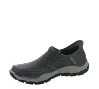 Skechers Men's Respected-Holmgren Slip-in Loafer, Wood Charcoal, 39.5 EU