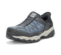 Skechers Zapatos sin Cordones para Hombre Cankton-Faison St, Azul Marino/Gris, 45 EU