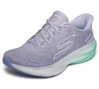 Skechers Zapatos sin cordones para mujer: Aero Spark, Purple Textile Aqua Trim, 37 EU