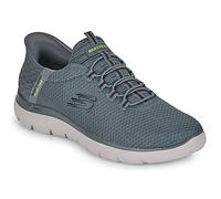 Skechers Summits High Range, Zapatillas Hombre, Charcoal Mesh Trim, 42.5 EU