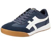 Skechers Zinger Manzanilla Totale, Zapatillas Hombre, Azul Marino Duraleather Suede White Trim, 41 EU