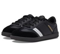 Skechers Zinger Street, Zapatillas, Black Synthetic/Leather/White Trim, 27 EU