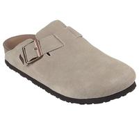 Skechers Zuecos Arch Fit Granola para mujer, ajuste relajado: Happy Friday, Ajuste relajado: Happy Friday - Taupe, 43 EU