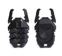 SKEDC Metal Beetle Fidget Clicker - Juguetes de aleación EDC para adultos, juguete para aliviar el estrés con sonido de clic táctil, juguete ejecutivo de escritorio para TDAH, herramientas para