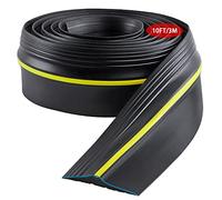 Skelang 3m Sello de umbral de puerta de garaje, burlete de goma de repuesto para bricolaje