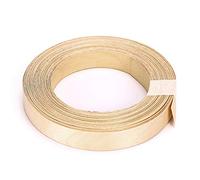 Skelang Chapa de Madera, Chapa de Madera, Banda de Borde Fusible de Melamina para Estante, Gabinete, Marco de Puerta, 19mm×15m, Arce