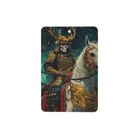 Skeletal Samurai Fantasy - Ambientadores estéticos para coche, 4 unidades, tarjetas perfumadas colgantes, tarjetas perfumadas para coche, tabletas de aromaterapia