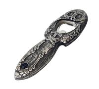 Skeleton Bottle Opener, Flat Beer Bottle Opener Keychain, Heavy Duty Resin Spooky And Funny Bottle Opener with 5,8 x 15,3 x 1,5 cm, 2,28 x 6,02 x 0,59 pulgadas For Home And Kitchen Use