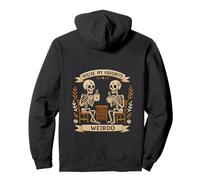 Skeleton Coffee Buddies Eres mi Arte Raro Favorito Sudadera con Capucha