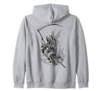Skeleton Cute Fairy Goth Fairycore Grunge Vintage Graphic Sudadera con Capucha