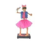 Skeleton Dancing Toy - Illuminated Dancing Figurine, Electric Light Up Figure | Animated Display Model, Moving Decorative Character Ornament For Kids Teens Adults Collectors Home Office Bedroom