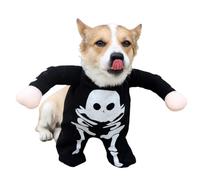 Skeleton Dog Costume, Halloween Costume Dog Skull Clothes, Halloween Puppy Disfraz, Dog Skeleton Outfit, Pet Clothes Novelty Halloween Pet Costumes for Puppy Dog Cat Halloween