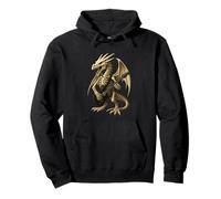 Skeleton Dragon Guitarra eléctrica Halloween Música Niños Niñas Sudadera con Capucha