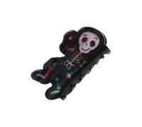 Skeleton Hair Clips, Horror Hair Clip, 3.15x1.97 Inches Halloween Barrettes Accessories, Creepy Yet Fun Hairstyle Decor for Girls and Women, Daily Wear, Work, Home, Parties, Holidays, Weddings